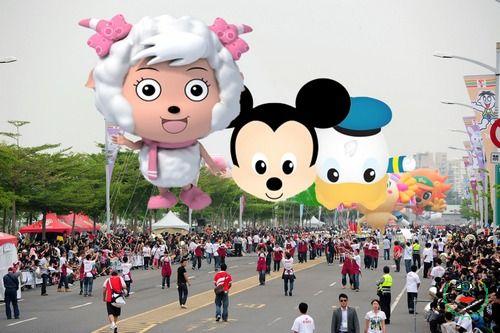 亞洲唯一大氣球遊行12/9繽紛登場 S.H.E巧扮公主與大家同...