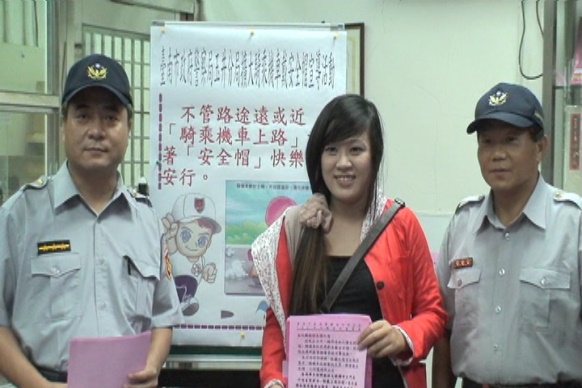 台南市警察局玉井分局加強宣導暨取締騎乘機